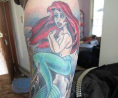 Mermaid tattoo designs