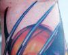 Wolverine cartoon tattoo