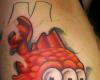 The Simpsons Blinky tattoo