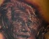 Albert Einstein Tattoo by kokiperex