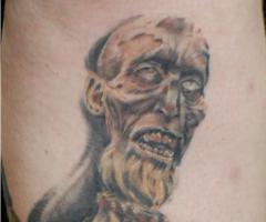 Hellboy Ivan the Corpse tattoo