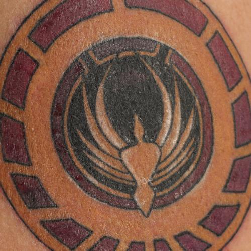 Battlestar Galactica tattoo