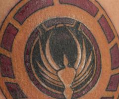 Battlestar Galactica tattoo