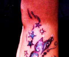 Mariposas con estrellas