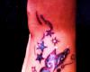 Mariposas con estrellas