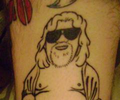 The Big Lebowski tattoo