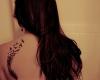 Pluma y aves en un mismo tatuaje