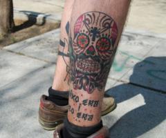 Mexican sugar skull