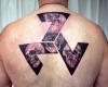 Triskel Skull tattoo