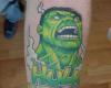 Hulk tattoo