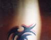 Tatuaje tribal circular