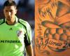 El tatuaje del arquero de River Daniel Vega