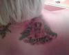 Tatuaje de Nazarena Velez en homenaje a su hermana Jazmin