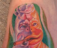 Howard the duck tattoo
