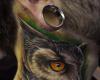 Owls tattoo design