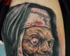 Nasty nun tattoo