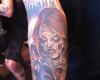 Sexy zombie slevee tattoo