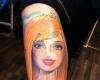 Barbie tattoo