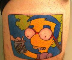Milhouse tattoo