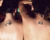 Pareja de novios con tatuajes dos estilos