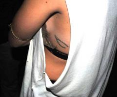 Wishbone tattoo