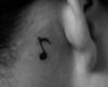 Nota musical tatuaje