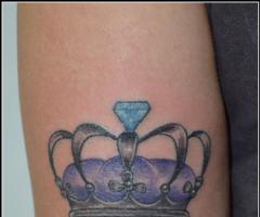 Tatuagem de coroa de Yeshua