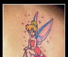 Tatuagens da Sininho do Peter Pan