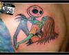 Tatuagem de o estranho mundo de jack