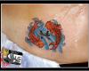 Peixes ou Pisces tatuagem