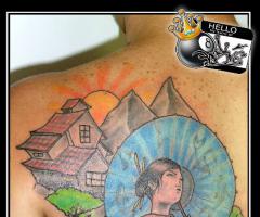 Geisha tattoos for men and women