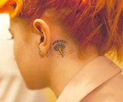 Hayley Williams thunder tattoo