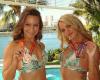 Eloise Amberger and Sarah Bombell Australian synchronized Swimming