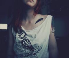 Pluma cuello