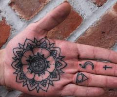 Mandala hand