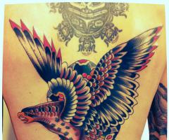 Finished this eagle and snake today