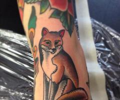 Fox tattoo