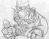 Pencil drawings sketches