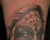 Dia De Los Muertos Catrina Aztec Tattoo