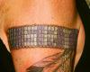 Brazalete con plumas