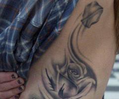 Roses on ribs