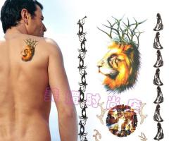 Leon y alces tatuajes
