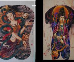 Geisha tattoos for men and women