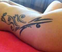Abstract Tribal Design On Side