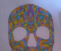 Mexican skull custom tattoos