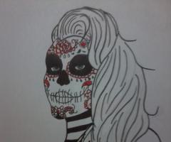 Catrina draw pictures