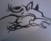tattoo wolf tribal