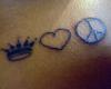 queen, love and peace