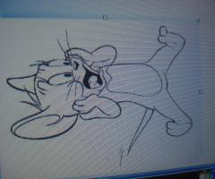Jerry Mouse art sketches