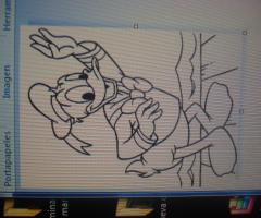 Donald Duck sketch